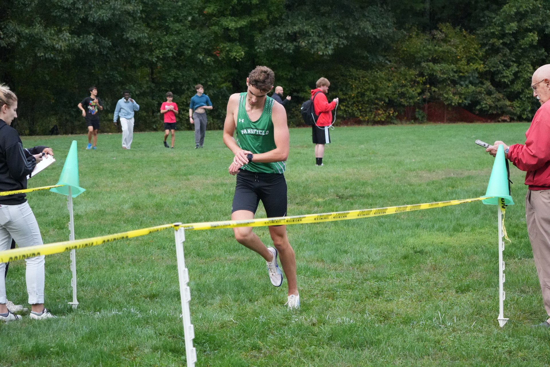 One more Mansfield finish as the field continues to come through.